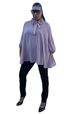 Overflow Oversized Scarf Top