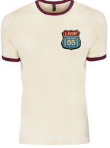 Route 66 - Maroon (Unisex Fit) Shirt