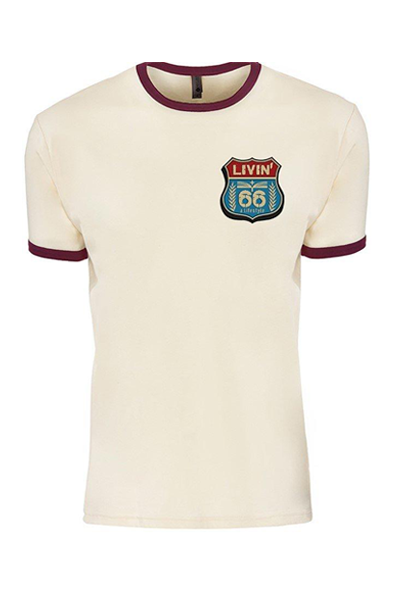 Route 66 - Maroon (Unisex Fit) Shirt